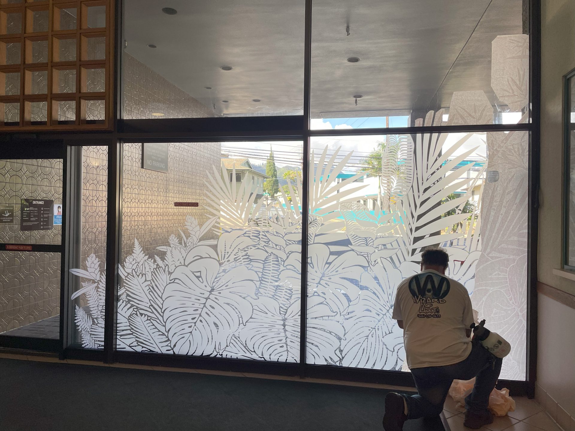 62 Partial Privacy Installation at Kuakini Medical Plaza 1